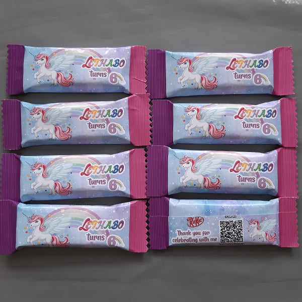 Personalised KitKat 2-Finger Chocolate Wraps – Perfect for Any Special Occasion!