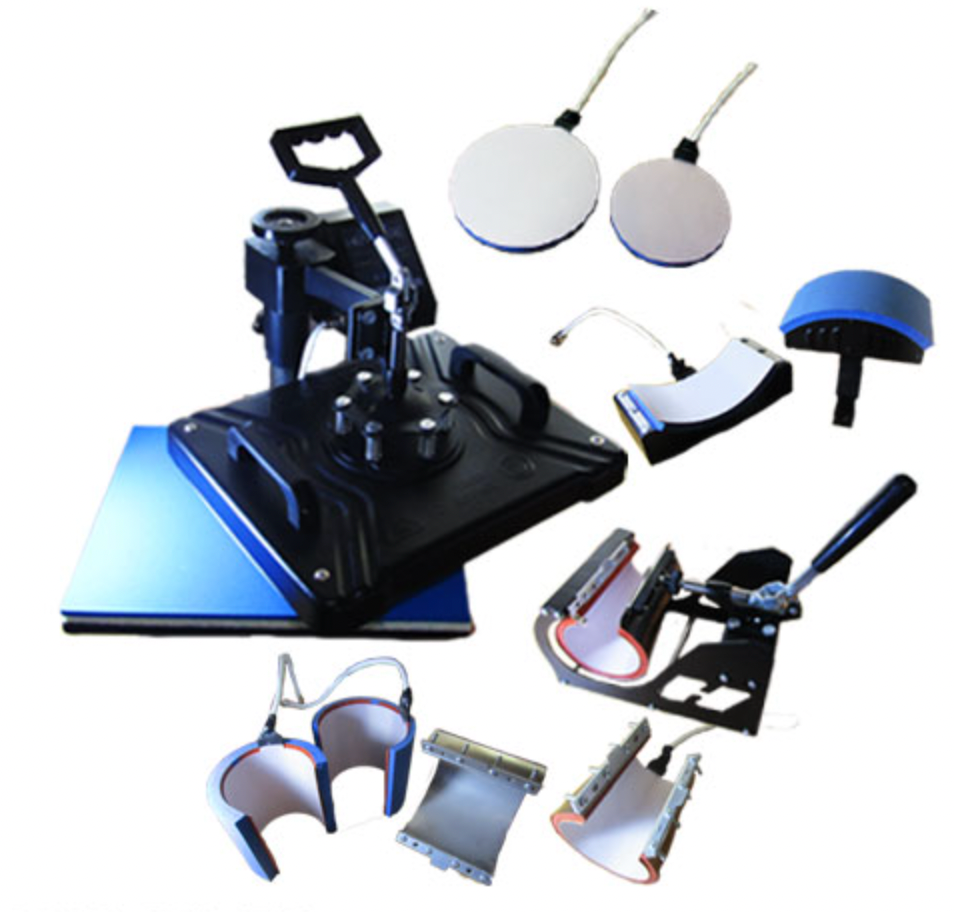 8-in-1 Heat Press Machine (290×380mm)