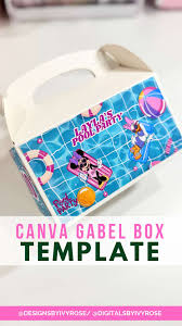 Edible Digital Temple Party Favor Boxes - Canva