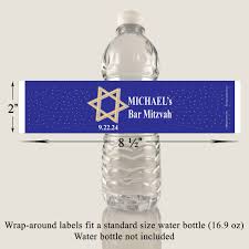 Custom Waterproof Water Bottle Labels